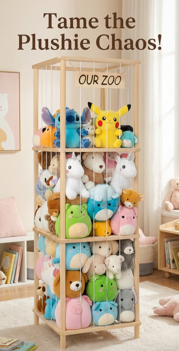How A Stuffed Animal Organizer Transforms Your Home
